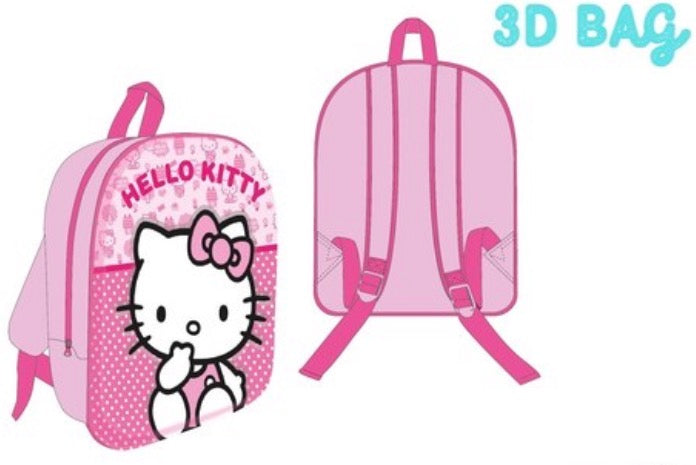 Hello Kitty 3D Kids Backpack · Sanrio Pink 🎀 – Picasita