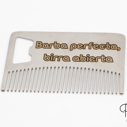 Custom Metal Comb