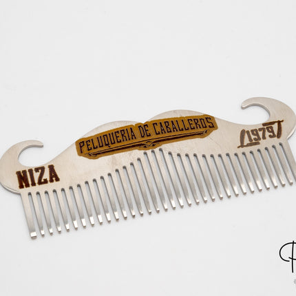 Custom Metal Comb