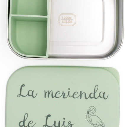 XL Silicone and Stainless Steel Food Containers