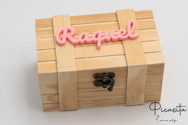 Personalized Wooden Box with Name