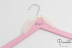 Personalized Adult Plastic Hanger in Pink Color