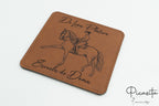 Synthetic Leather Coasters