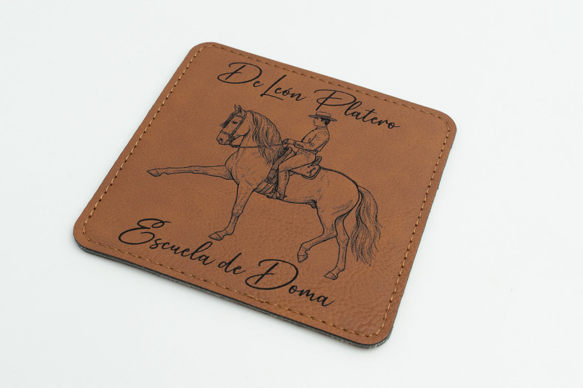 Synthetic Leather Coasters