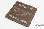 Synthetic Leather Coasters