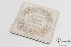 Synthetic Leather Coasters