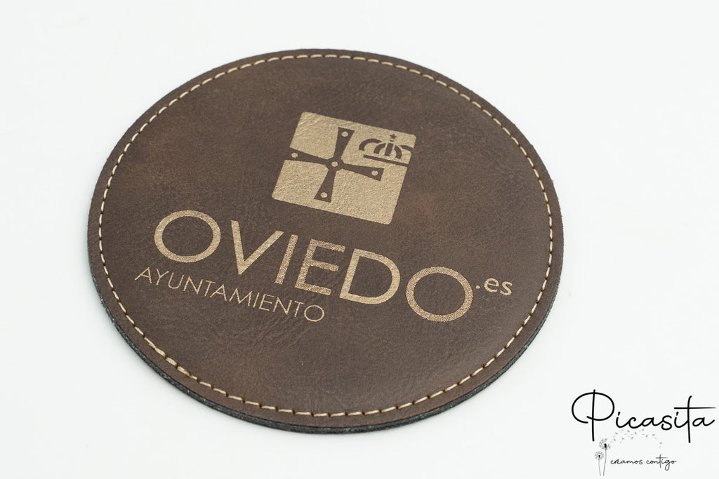 Synthetic Leather Coasters
