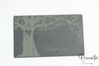 Personalized Slate Plate for Canapés and Appetizers