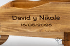Decorative Wooden Wheelbarrow