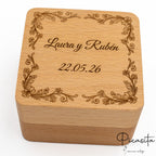 Box for Wedding and Engagement Rings