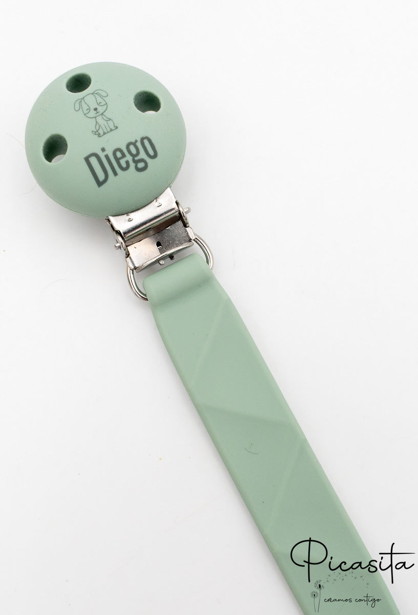 Silicone Pacifier Clips - Chewing Gum