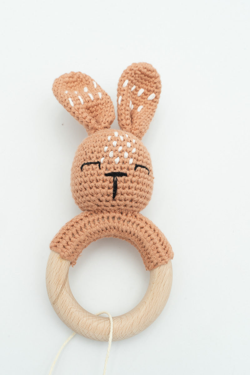 Crochet Teething Rattle