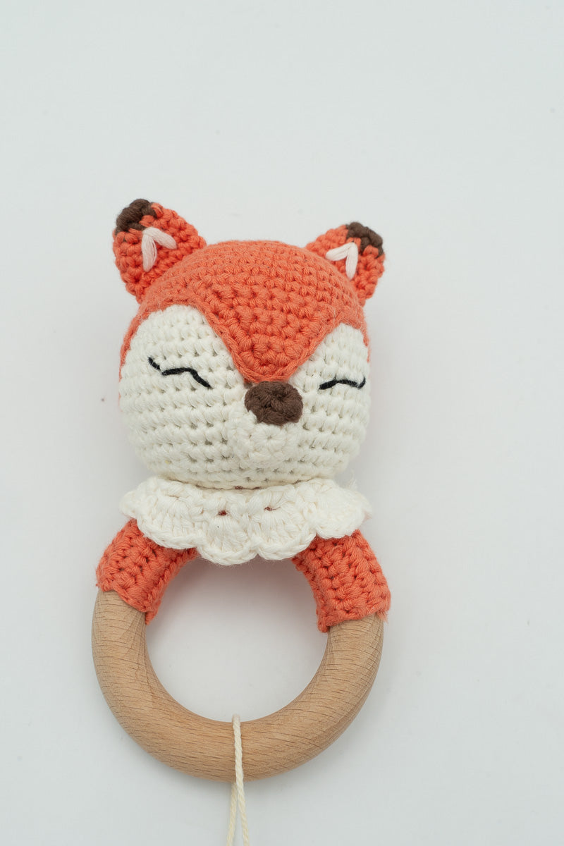 Crochet Teething Rattle