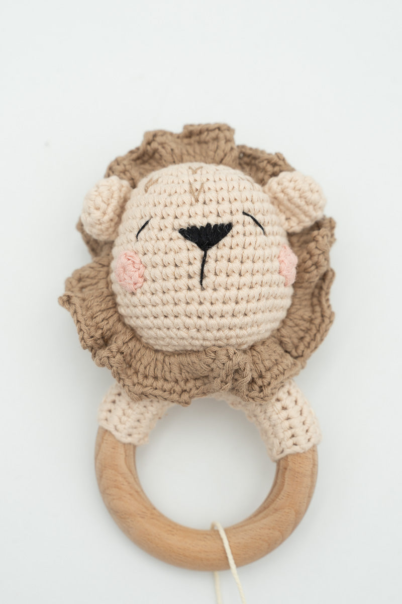 Crochet Teething Rattle