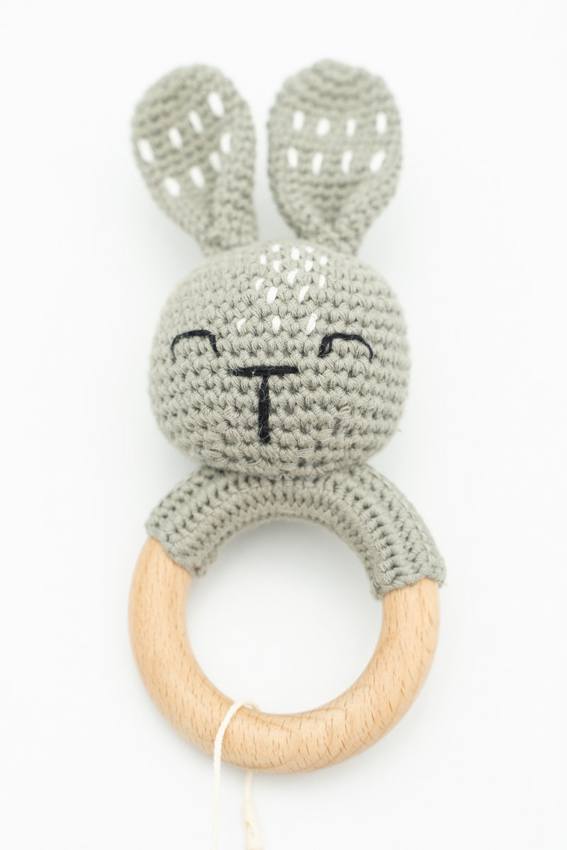 Crochet Teething Rattle