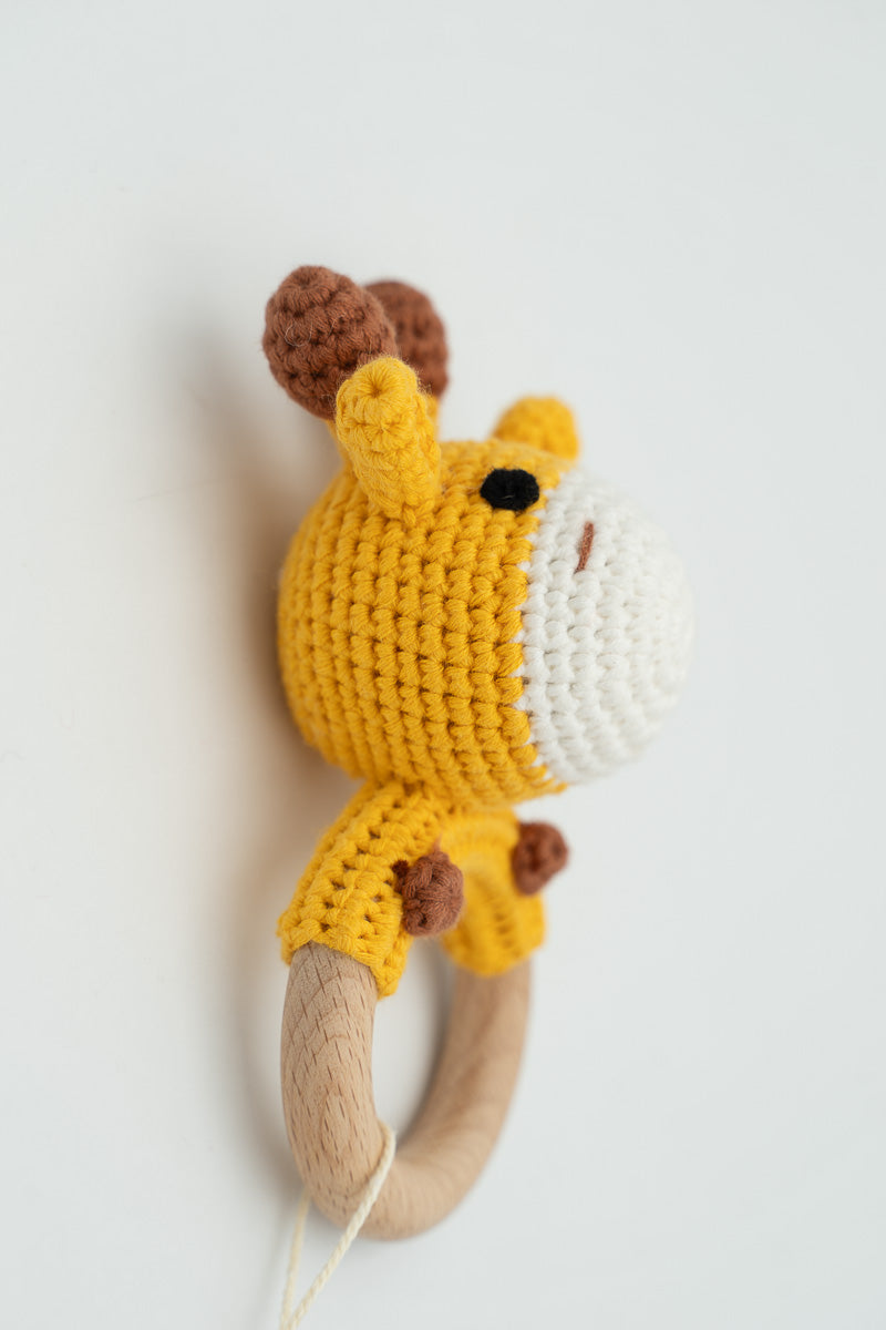 Crochet Teething Rattle