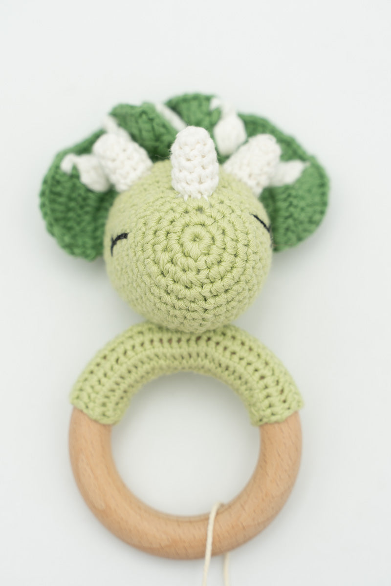 Crochet Teething Rattle