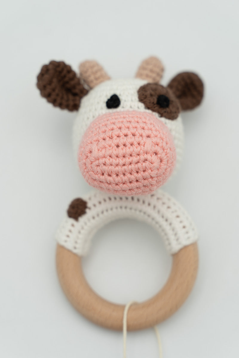 Crochet Teething Rattle