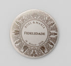 Galician wedding coins with the Tower of Hercules, scallop shells and traditional Celtic knots.