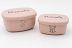 Small Personalized Silicone Tupperware (2 Units)