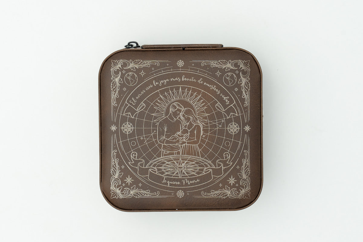 Personalized Travel Jewelry Box