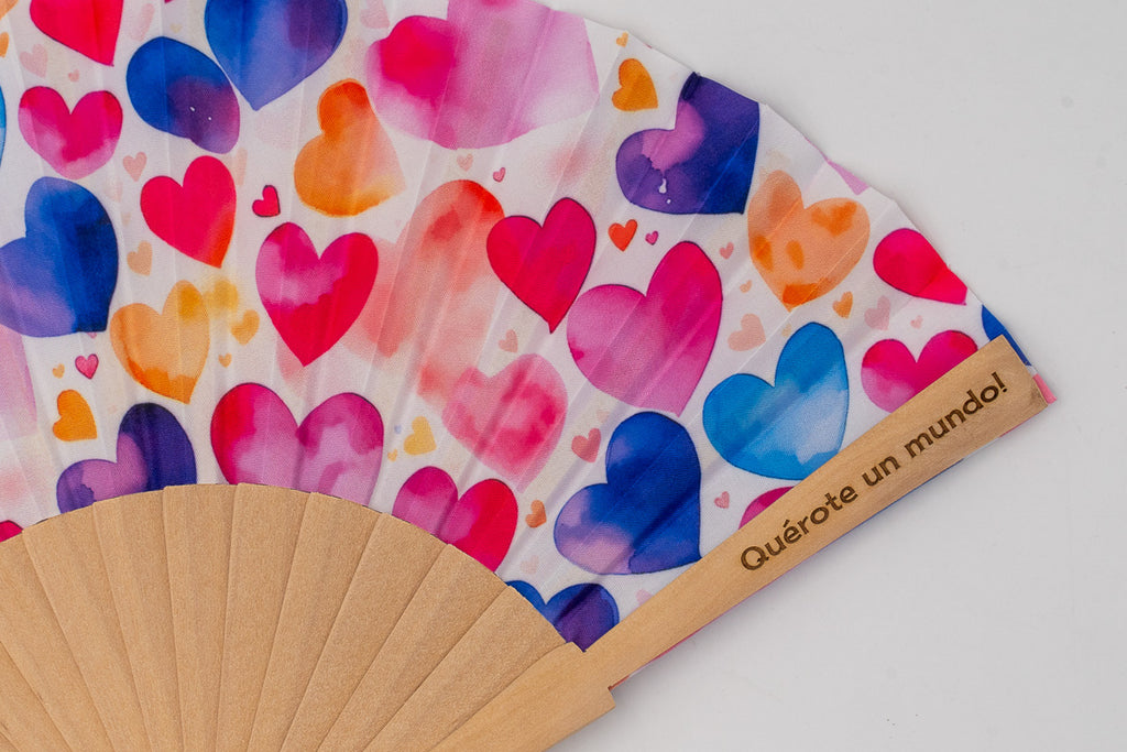 Personalized Wooden Fan