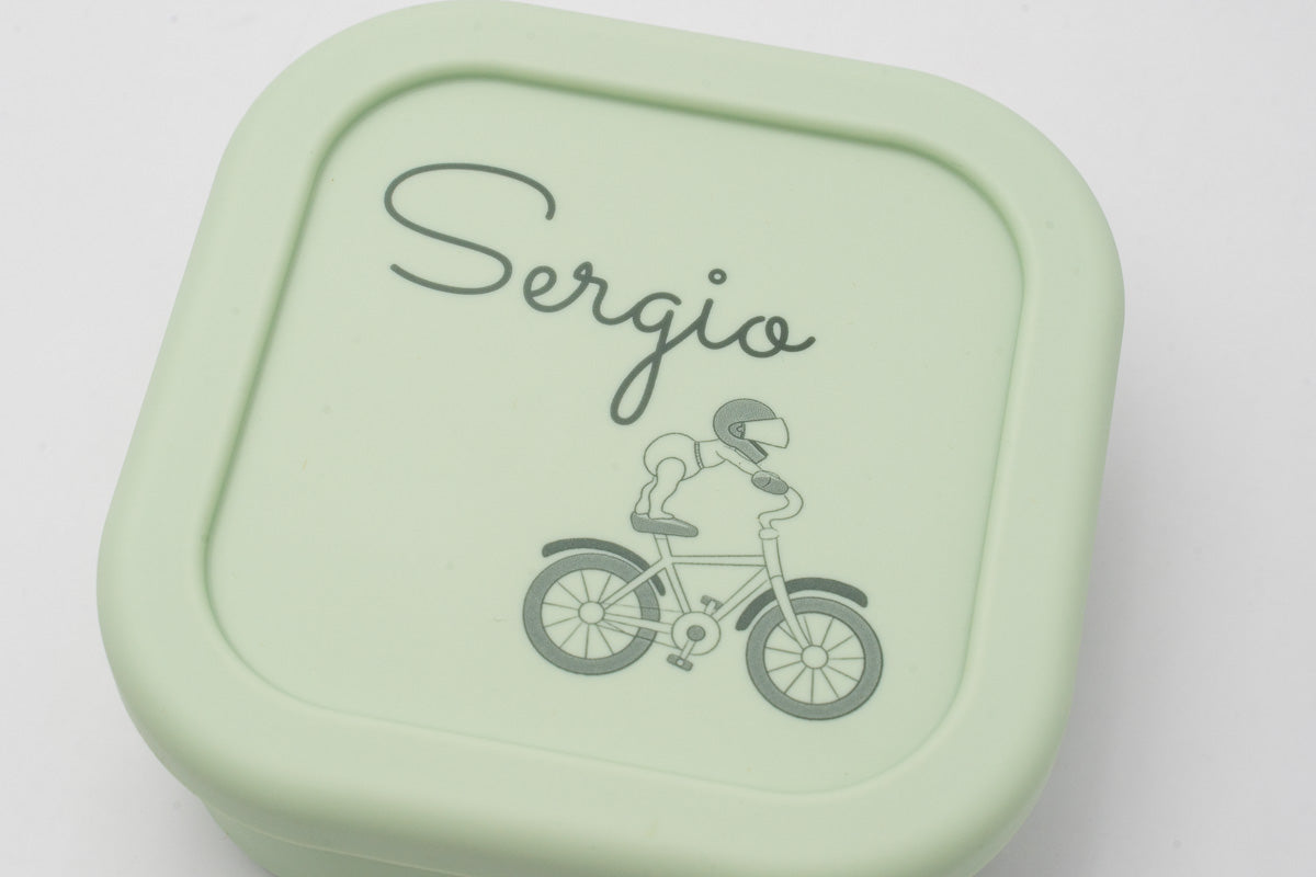 Personalized Silicone Tupperware (Medium - Square)