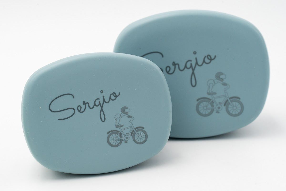 Small Personalized Silicone Tupperware (2 Units)