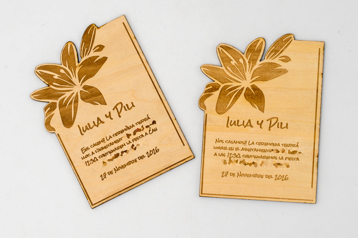 Personalized Wedding Invitation