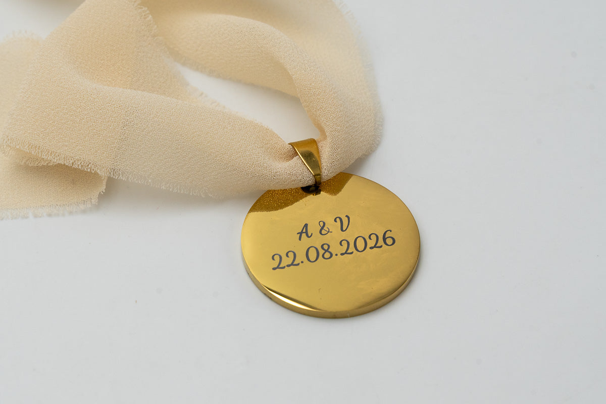 Bridal Bouquet Medal
