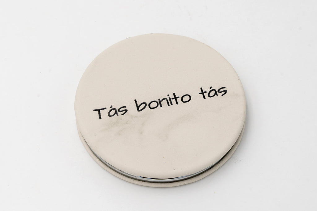 Personalized Mirrors Steel and PU Leather