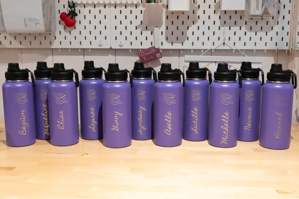Personalized Thermos Bottles with Handle