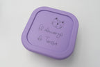 Personalised medium silicone lunch box