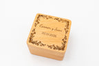 Personalised Wedding and Engagement Ring Box