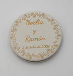 Personalized Mirrors Steel and PU Leather