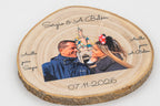 Personalized Natural Wood Ring Holder