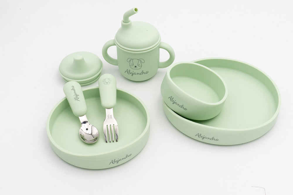 Personalised Baby Tableware Set