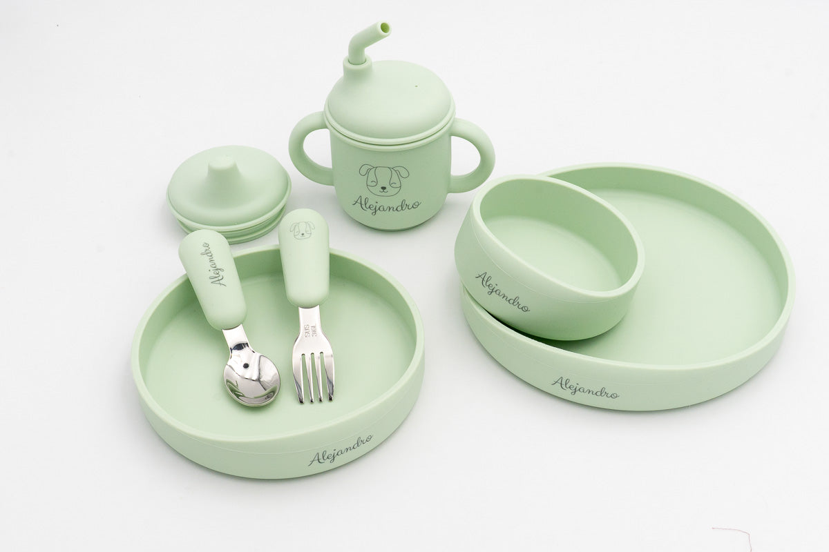 Personalised Baby Tableware Set