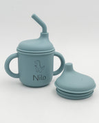 3-in-1 silicone toddler cup