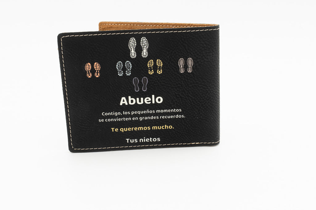Personalized Leather Wallet