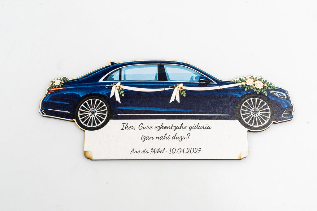 Will You Be My Wedding Chauffeur? — Personalized Wooden Plaque