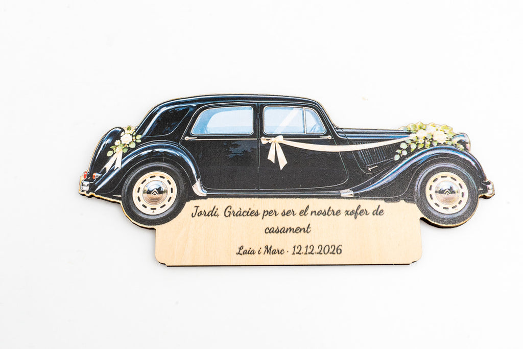 Will You Be My Wedding Chauffeur? — Personalized Wooden Plaque