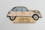 Will You Be My Wedding Chauffeur? — Personalized Wooden Plaque