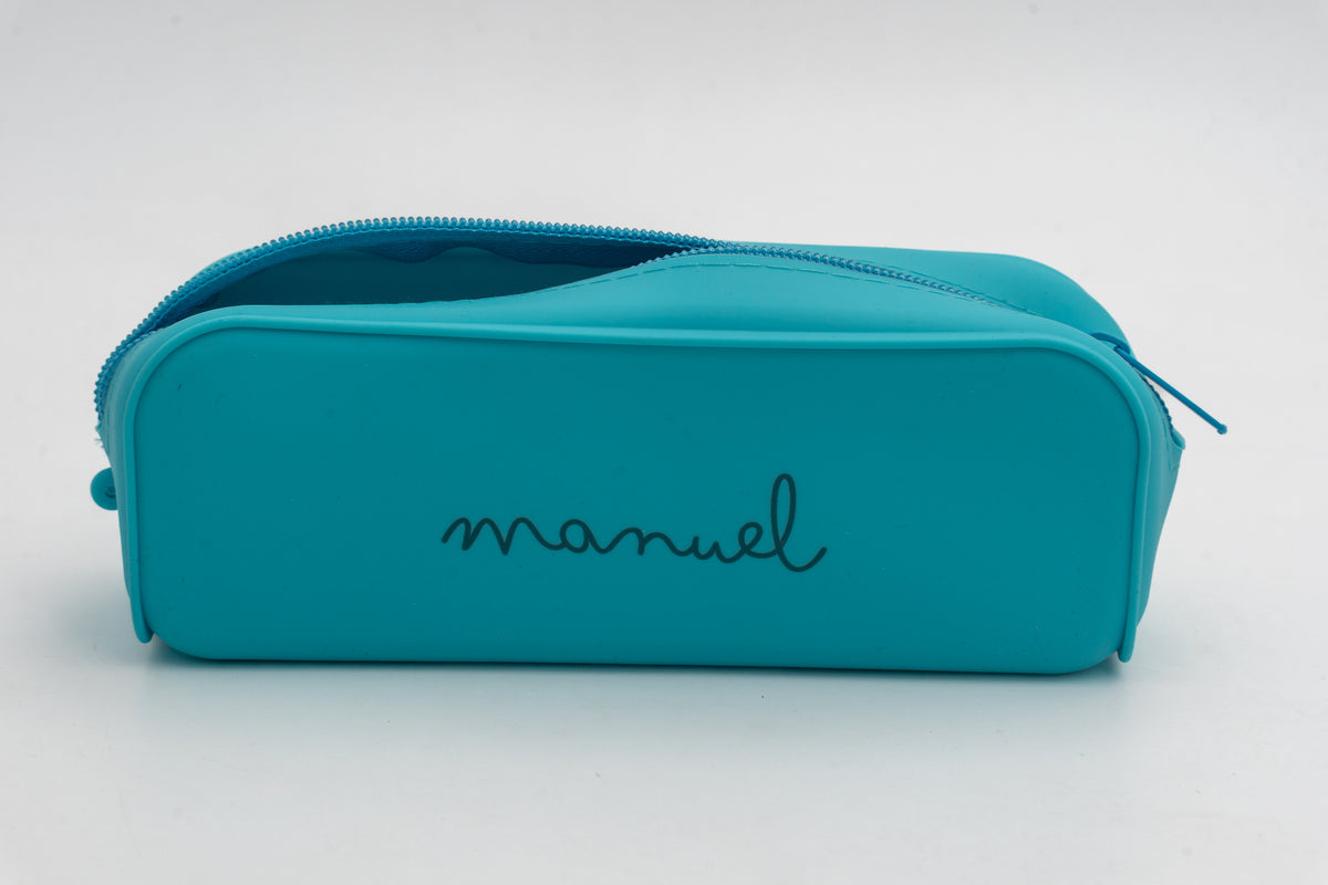 Personalised Silicone School Pencil Case