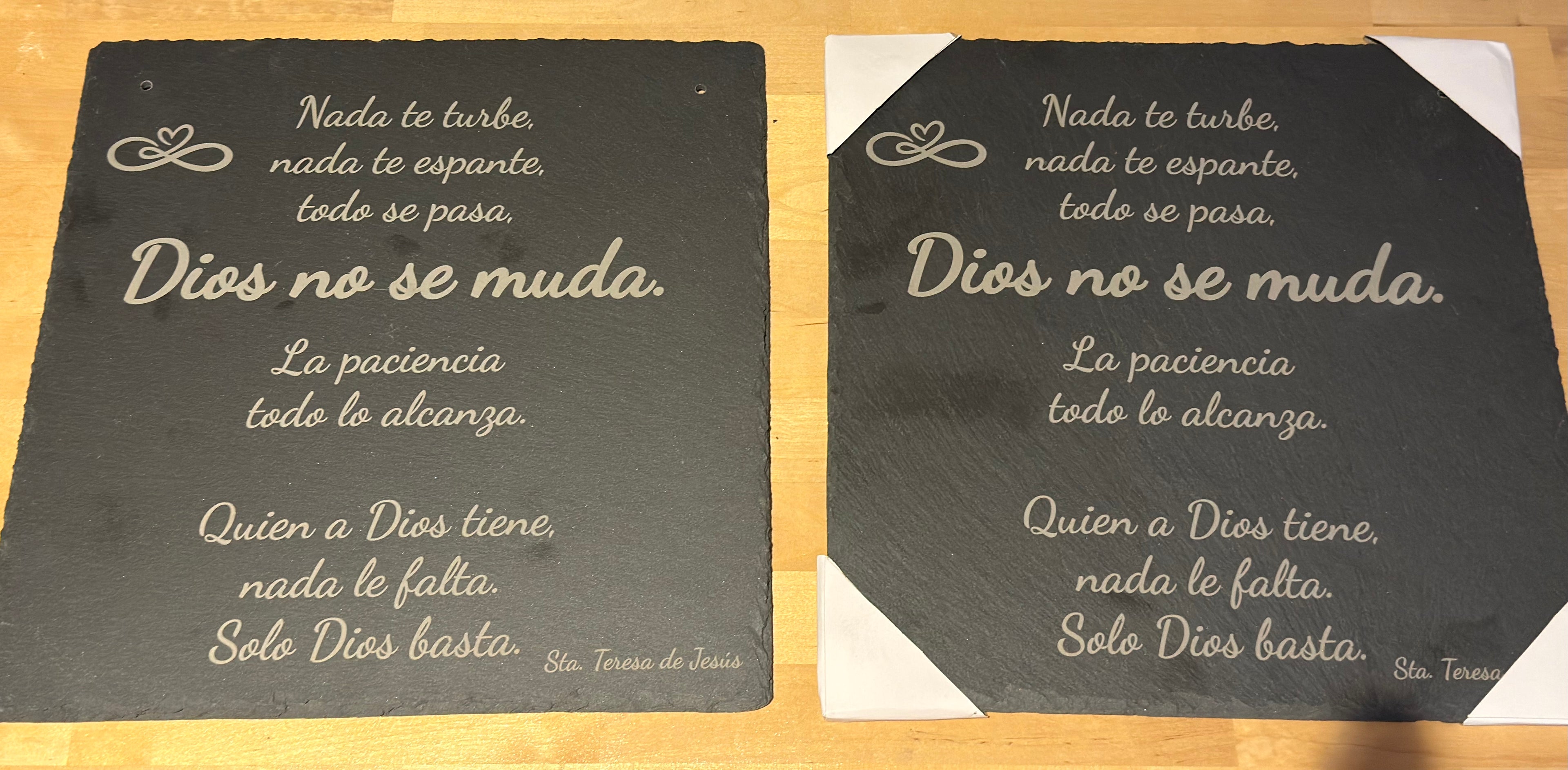 Personalized Slate Plate