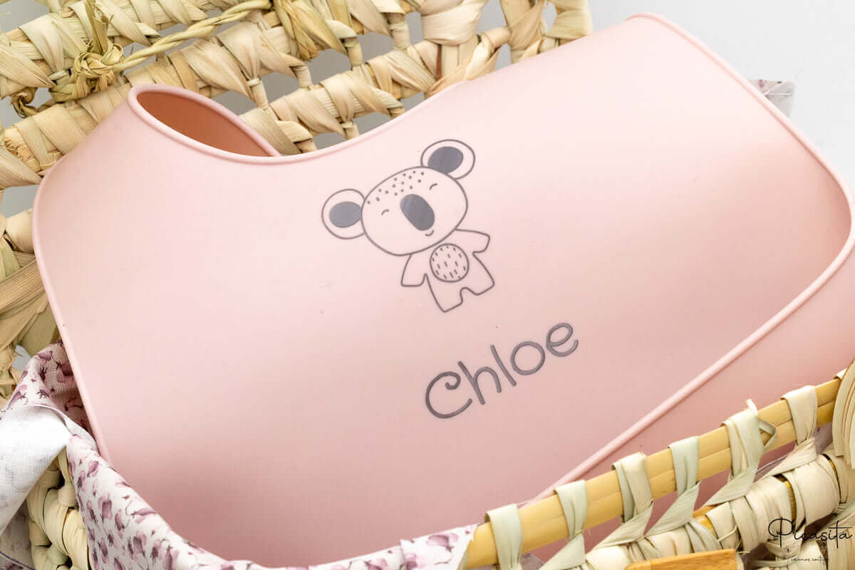 Babero de Silicona Personalizado