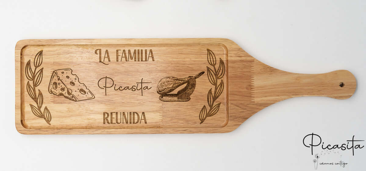 bandeja aperitivos personalizada
