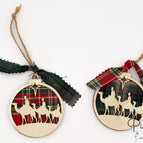 Three Wise Men Camels / Green