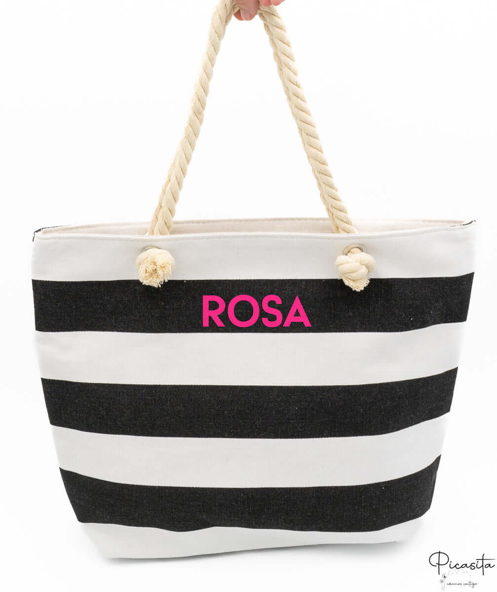 Bolso Marinero Personalizado Negro
