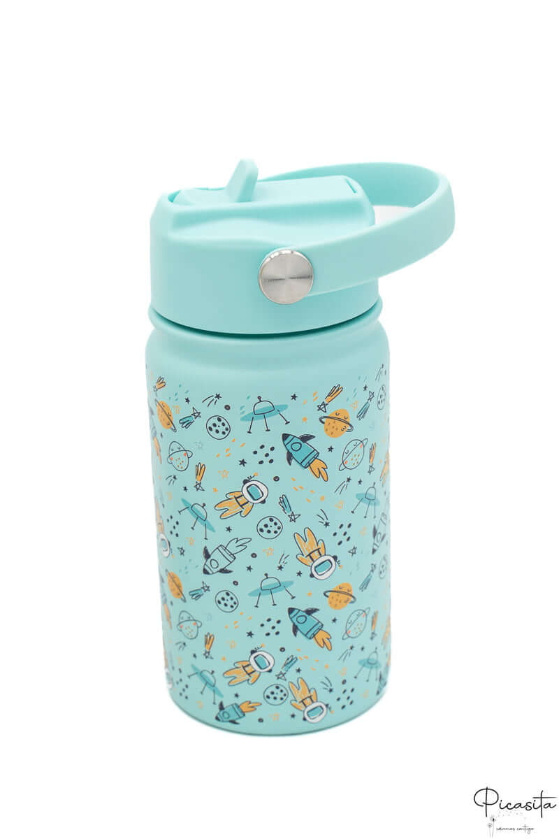 Botella Térmica para Niños Personalizada Astronautas